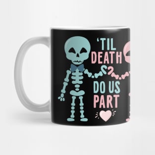 Halloween Til death do us part Mug